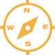 Icono de brújula representando rumbo estratégico